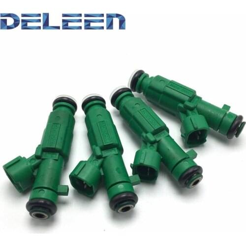 Deleen 4x High impedance Fuel Injector 35310-37150 / FJ660 For Hyundai Car Accessories