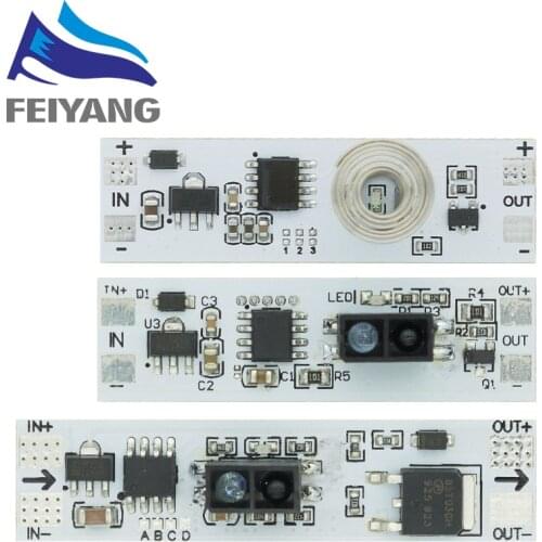 XK-GK-4010A DC 5V-24V Short Distance Scan Sensor Sweep Hand Sensor Switch Module 36W 3A Constant Voltage for Auto Smart Home