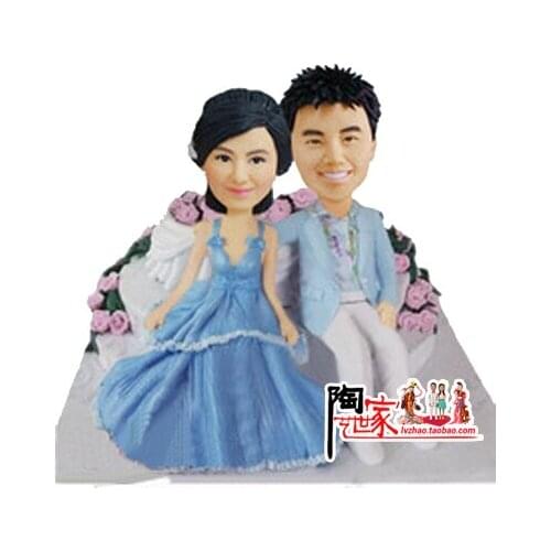 2016 Sale New Brinquedos Minions Anime free Shipping Custom Polymer Clay Dolls Birthday Figurine Weding Gift Holiday