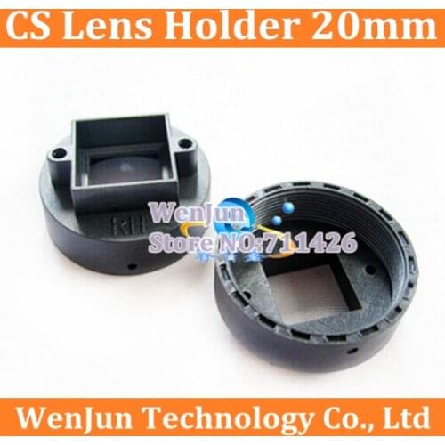 500PCS Free Shipping for CS 20mm interface lens 20 mm holder Large lens mounting base CCD plate