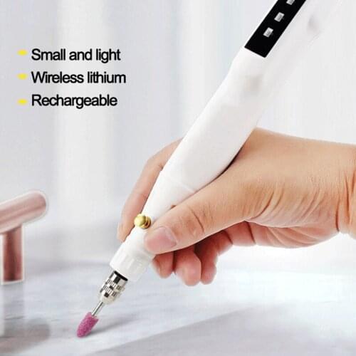 USB wireless rotating tool kit woodworking engraving pen DIY jewelry metal glass mini wireless diamond with Dremel accessories