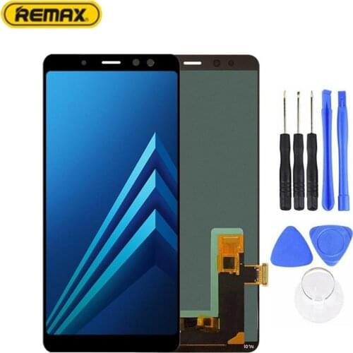 Original Amoled LCD for Samsung A8 Plus 2018 A730 A730F Display Touch Screen Digitizer Assembly Front Glass Replacement Kit