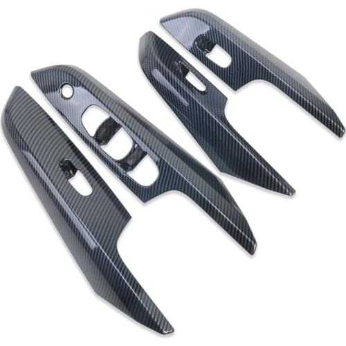 For Nissan Navara NP300 ST 2014-2018 2019 Window Lift Switch Cover Trim Inside Armrest Frame Decoration Accessories Car Styling