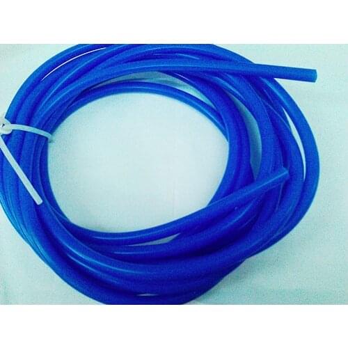 5m/lot,Blue NEW 4*7 mm Soft Food Grade Medical Use FDA Silicone Rubber Flexible Plumbing Tube / Hose