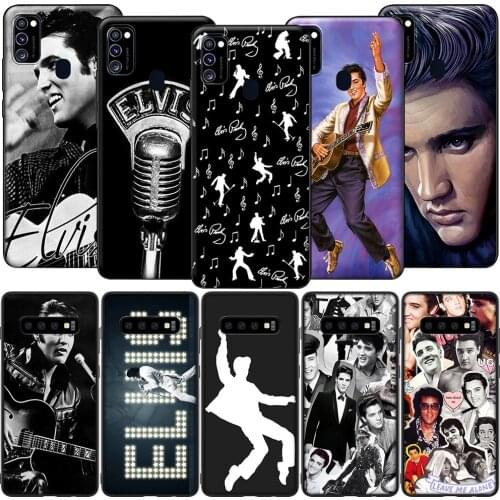 GX64 Elvis Presley Case for Samsung Note 8 9 10 20 Ultra J2 J5 J4 J6 Plus J7 Prime Duo J730 Pro Core J8 Lite