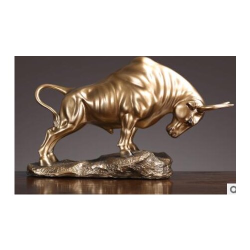 Cow fortune Taurus Display OX Cattle European cattle spirit sky Decorative arts and crafts creative living room wine cabinet com