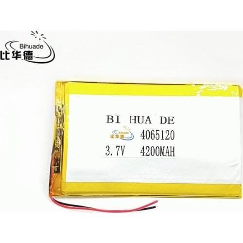 Polymer battery 4200 mah 3.7V 4065120 smart home MP3 speakers Li-ion battery for dvr,GPS,mp3,mp4,cell phone,speak