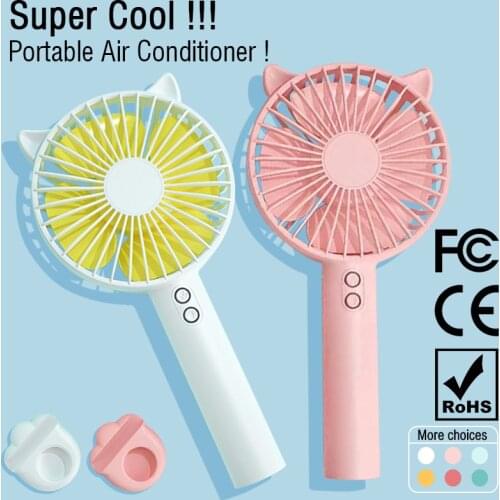 Mini Fan Portable for Fan Handheld USB rechargeable fan Appliances Desktop Air Cooler Outdoor Travel hand fan xiaomi youpin 5