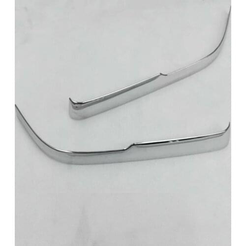 For Volkswagen VW Atlas Teramont 2017 2018 ABS Chrome Side Door Rearview Rear View Mirror Trim Decal Bezel 2pcs Car Accessories