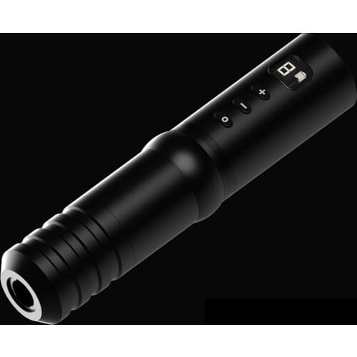 One Wireless Battery With LCD Display & Rotary Cartridges Tattoo Machine Pen For Permanent Makeup Set Supply