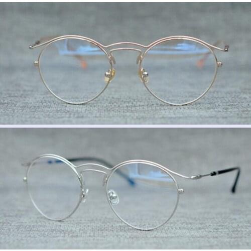 LKK Delicate delicate small frame retro eyeglasses frame super light eyeglasses can be matched with anti-radiation eyeglasses