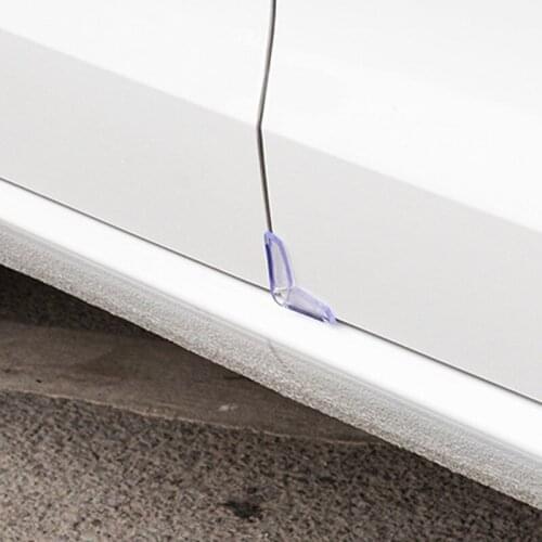 PVC Car Door Edge Guards Bottom Corner Anti-scratch Protective Strips for Chery Tiggo Fulwin A1 A3 QQ E3 E5 G5 V5/EMGRAND EC7
