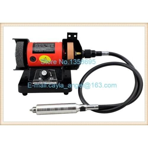 220V Double Wheel Grinding Pivots Polishing ,ElectricBench Grinder Machine Online diy