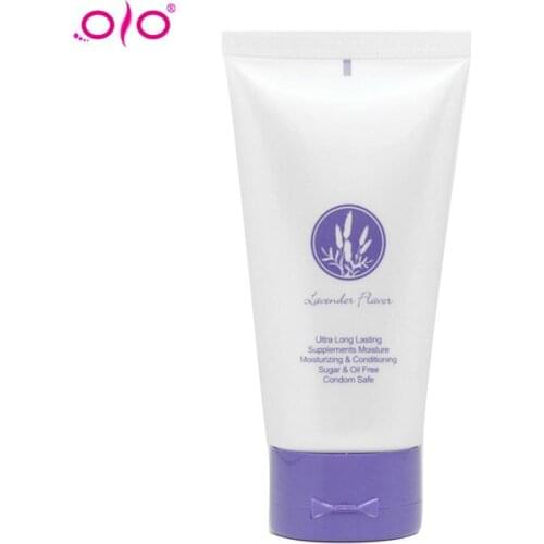 OLO 80g Floral Water-soluble Human Body Sex Lubricant Gel Original Pleasure Enhancing Women Sex Oil Vaginal Gel