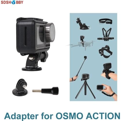 Sunnylife Wrist Strap Neck Lanyard Tripod Extension Rod Bicycle Clamp Backpack Clip Adapter for POCKET 2 GoPro 8/MAX OSMO ACTION