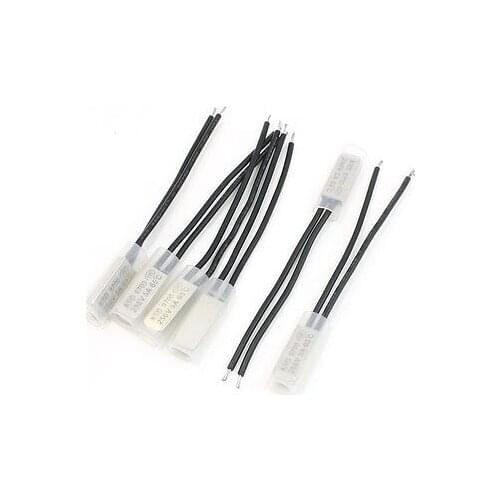 6 Pcs Bimetal Head Thermostat Temperature Switch 65 Degree Celsius NC KSD9700