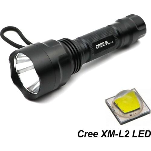 XM-L2 T6 Q5 LED C8 Flashlight Night Hiking Camping Fishing Waterproof flash light L2 Hunting Torch lamp lampe de torche