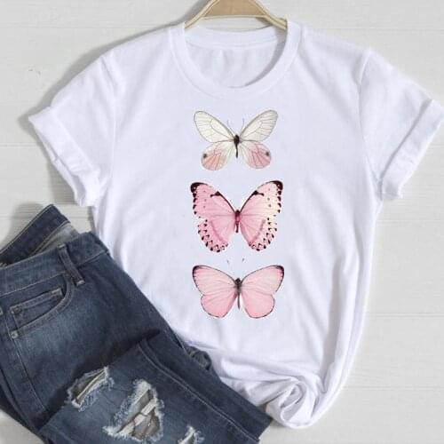 Women 2021 Style Travel Watercolor Cartoon Vacation Summer Female Tshirts Fashion Clothes Graphic T Top Lady Print Tee T-Shirt