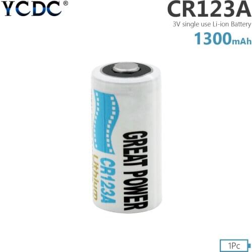 1 Piece New 3 V 750mAh CR2 LiMnO2 Primary Batteries CR15H270 CR15266 RLCR2-1 RLCR2 DLCR2 DLCR2B EL1CR2 CR15270 CR17355 Battery