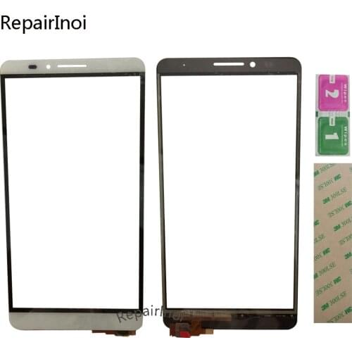 10Pieces/Lot Touch Screen For Huawei Ascend Mate 7 MT7-L09 Touch Screen Digitizer Touch Panel Glass Lens Sensor Front Glass