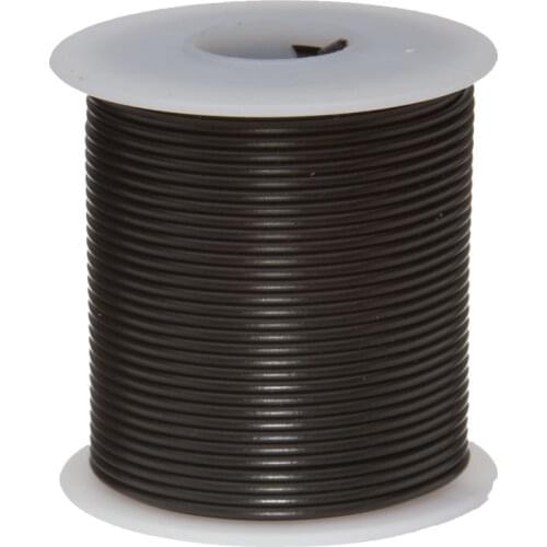 20M 20 AWG Tinned Stranded Copper Cables Black UL1007 PVC Electronic Wires Cable 300 Volts