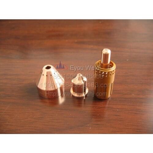 60pcs 105A Consumables(Shield 220993+Nozzle 220990+ Electrode 220842)for Plasma Cutting Machine