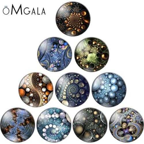 Art Beauty Circle Ball Texture Patterns 10pcs mix 12mm/16mm/18mm/25mm Round photo glass cabochon demo flat back Making findings