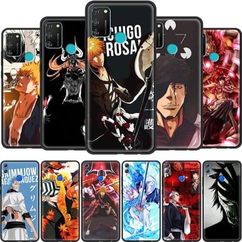 Bleach Anime Kurosaki Ichigo Phone Case for Huawei Y7 Y6 Y9 2019 Y6p Honor 9X 20 9A 8X 30i 9S 8S 10 Lite 30 Pro Play 9C Cover