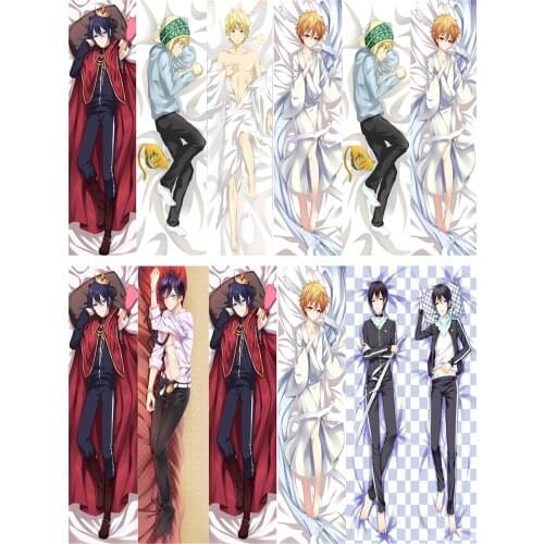 December update Japanese Anime Noragami YATO Yukine cool boy Hugging Body Decorative Pillowcase Dakimakura Pillow Cover Case