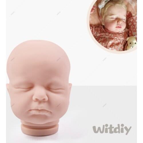Witdiy lifelike kit 20 Inch Loulou Reborn kits unpainted reborn kit reborn baby kit unpainted doll Blank kit newborn bebe kit