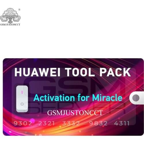 Miracle box for hua wei activation for 1 year