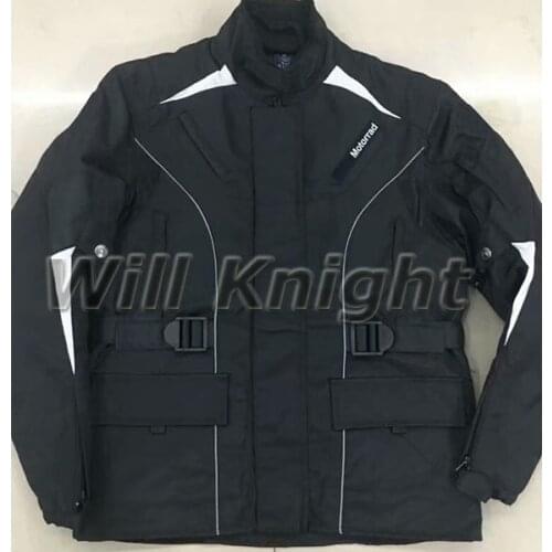 For BMW Motorrad Motorcycle Winter Riding Jacket Windproof Warm Off-road Jacket Detachable Cotton Lining with Protectors