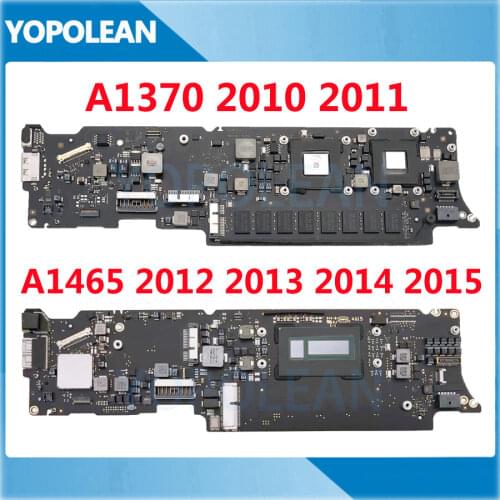 Full Tested Motherboard For Macbook Air 11" A1370 A1465 Logic Board 2010 2011 2012 2013 2014 2015 Years