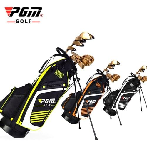 PGM 90*28CM Portable Golf Stand Bag Golf Bags with Stand 14 Sockets Multi Outdoor Sport Pockets Standard Bag with Shoulder Strap