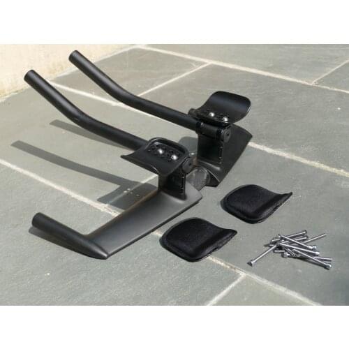 FLX-HB-19 Brand New Full Carbon ( UD Matt ) Triathlon Time Trial TT Bike Handlebar Bar 42cm ( C TO C)