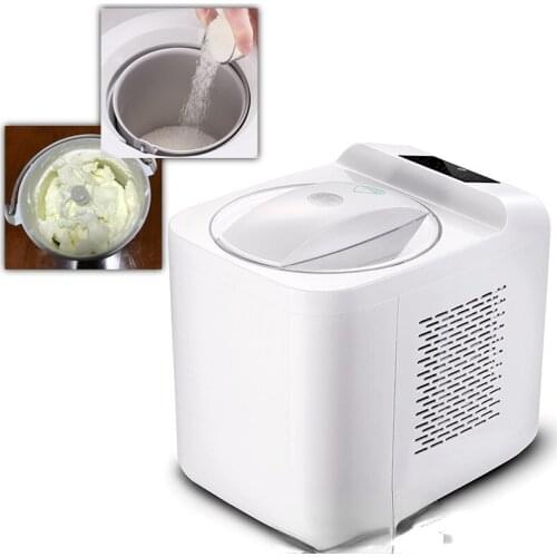Household intelligent automatic mini ice cream machine refrigeration ice cream machine small household ice cream machine