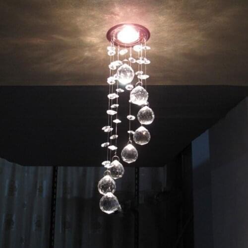 Modern High quality crystal Ceiling lamps led lamps high-power 3w ceiling lighting dining room led lustre lights Ceiling lamp