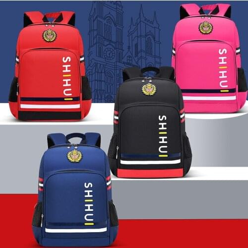 Elementary School Bag Female 1-3-6 Grade Children 6-12 Years Old Boy British Light Girl Korean Backpack