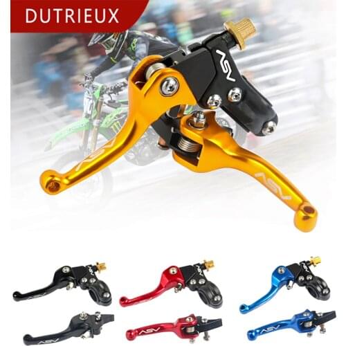 DUTRIEUX 7/8''/22mm ASV F3 Clutch Brake Folding Lever Fit Motocross ATV Dirt Bike CR CRF YZF WRF KX KXF RMZ Accessories