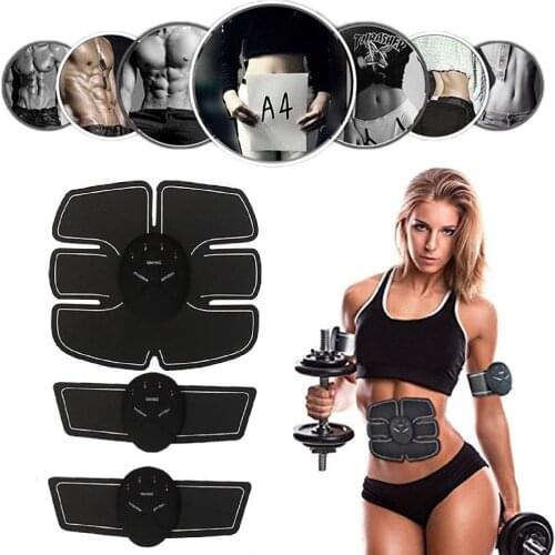 Abdominal Muscle Trainer Electronic Exerciser Machine Muscle Arm Belly Leg Exercise Stimulator Body Massager Workout Equipment