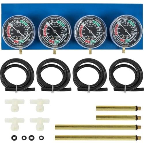 Universal Motorcycle 4 Carburetor Synchronizer Synchronization Tool Compatible with for Suzuki 550 650 750 Radian 600