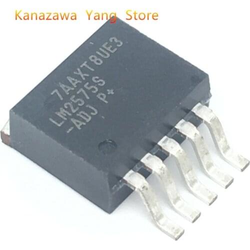10pcs/Lot Brand New LM2575SX-ADJ/NOPB LM2575S-ADJ LM2575 TO-263 5 PINS Switching Regulator In Stock Best Quality