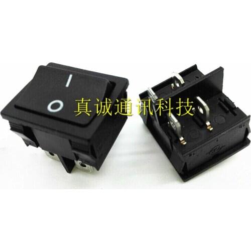 16pcs rocker switch KCD5-201 4 foot 2-speed bipolar pole rocker power appliances Square Rocker Switch