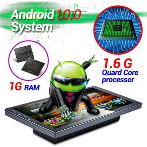 2 Din Car Radio 10.1 Inch HD Car MP5 Multimedia Player Android 10.0 Car Radio GPS Navigation Wifi Bluetooth