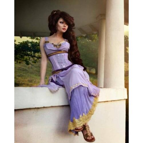 2020 New purple elegant Halloween Cosplay dress Colonial Georgian Renaissance Gothic Historical dress D-20200122