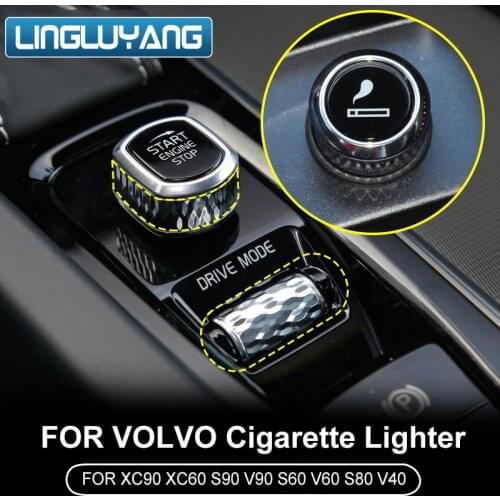 For Volvo xc60 s90 s60 xc90 v60 v40 s80 car cigarette lighter car modified cigarette lighter car accessories 2010-2018 2019