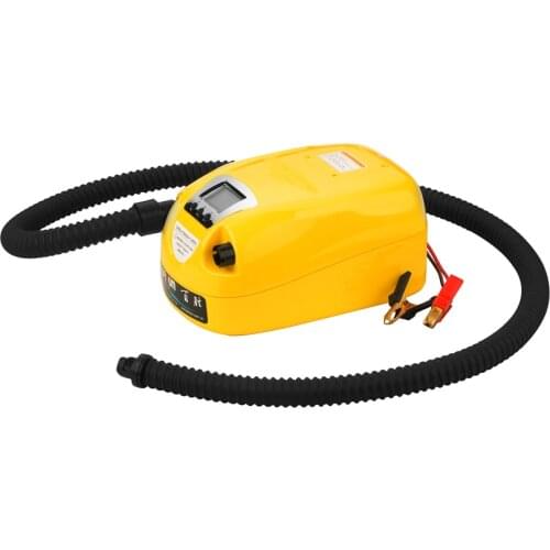 Free shipping GP-80D Digital lcd air compressor rubber boat vaporised pump inflatable boat electric high pressure air pump 12v
