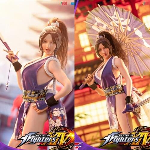 Genesis Emen KOF-MS02 1/6 Mai Shiranui 2.0 Seamless Soldier Figure Doll Model in stock