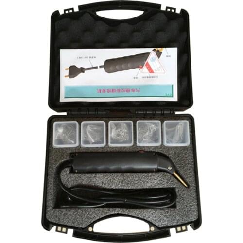 Hot Stapler Plastic Car Bumper Repair Kit Bodywork Fender Fairing Welder Tool Professional Welding Repairing Welding Machine, 20