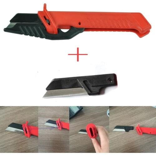 LS-51 stainless steel blade manual tool for peeling cable insulation electrical knife at